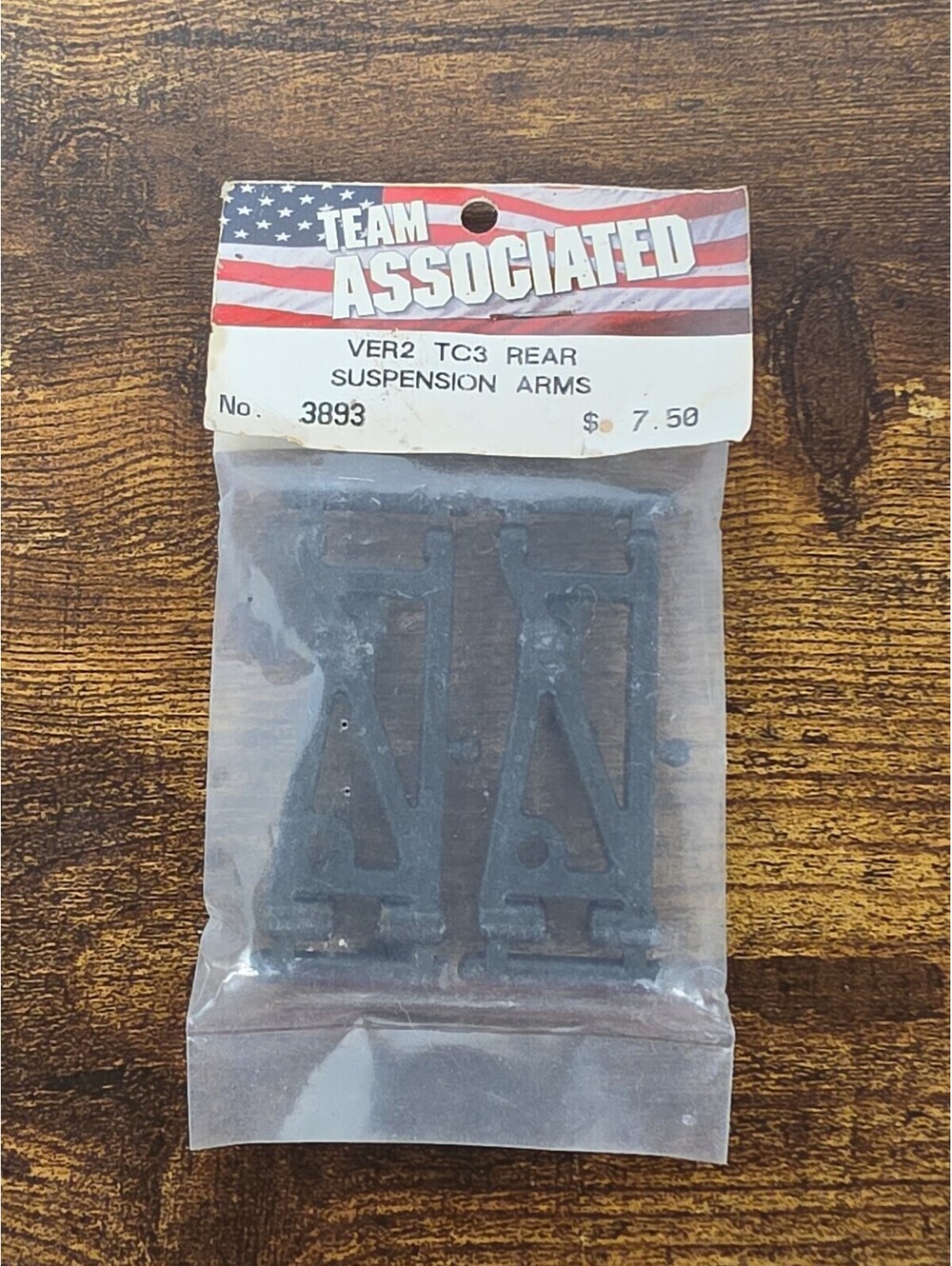 Team Associated VER2 TC3 Rear suspension arms #3893